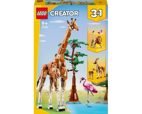 LEGO Creator 3-in-1 Savvaļas dzīvnieku safari (31150)