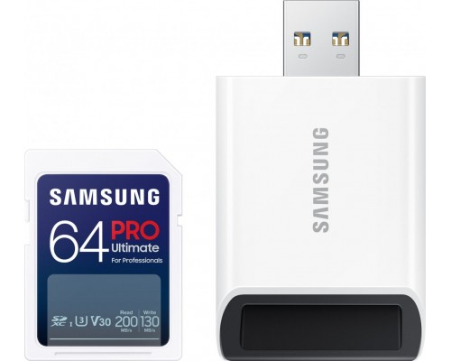 SD  Samsung Pro Ultimate SDXC 64 GB UHS-I U3 V30 (MB-SY64SB/WW)