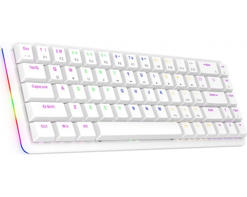 Rampage Low Profile REBEL Red switch (REBEL-WHITE)