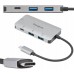 Targus na laptopa 13" 13,3" 14 " + HUB USB-C 4xUSB