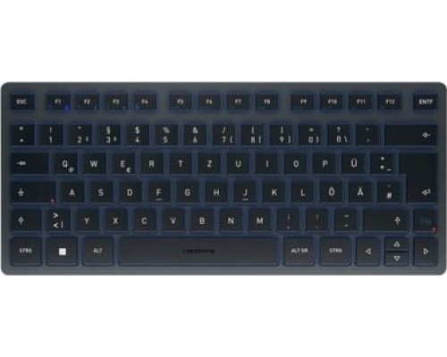 Cherry CHERRY Keyboard KW 7100 MINI [DE] black/blue BT