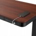 Gaming galds Tuckano Gaming galds TUCKANO z regulacją wysokości ET119W-C czarny/orzech
