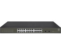 Switch LevelOne LevelOne GES-2126    L2 Gigabit Ethernet (10/100/1000) Black