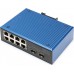 Switch Digitus DIGITUS Industrial 8+2-Port Fast Ethernet Switch 8 Port FE RJ45 2 GE SFP Ports