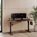 Gaming galds SENSE7 Nojo Wenge 140 cmx70 cm Black Oak