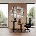 Gaming galds SENSE7 Nojo Wenge 140 cmx70 cm Black Oak
