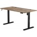 Gaming galds SENSE7 Nojo Wenge 140 cmx70 cm Black Oak