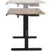 Gaming galds SENSE7 Nojo Wenge 140 cmx70 cm Black Oak