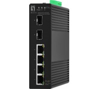 Switch LevelOne LevelOne IGS-2106    L2 Gigabit Ethernet (10/100/1000) Black