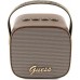 Guess Guess głośnik Bluetooth GUWSB2P4SMW Speaker mini brown/bown 4G Leather Script Logo with Strap