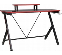 Gaming galds Triton Gaming galds gamingowe B-202 czarny/czerwony