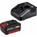 Einhell Einhell Tool set TE-TK 18/2 Li Kit (red/black, Cordless drill driver and Cordless angle grinder, Li-Ion battery 4.0Ah)