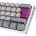 Ducky Ducky One 3 Mist Grey Mini Gaming Keyboard, RGB LED - MX-Silent-Red
