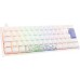 Ducky Ducky One 2 Pro Mini White Edition Gaming Keyboard, RGB LED - Cherry Silver