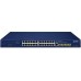 Switch Planet PLANET IPv4/IPv6, 24-Port  L2/L4 Gigabit Ethernet (10/100/1000) 1U Blue