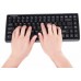 Perixx Perixx PERIDUO-707 PLUS US W, mini keyboard and mouse set, cordless, white