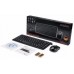 Perixx Perixx PERIDUO-707 PLUS US W, mini keyboard and mouse set, cordless, white
