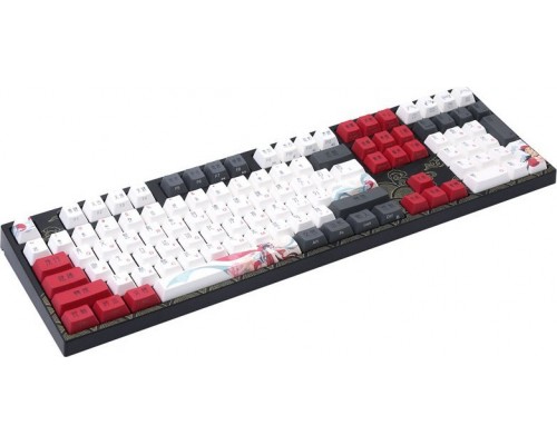 Triton Varmilo VEA108 Beijing Opera Gaming Keyboard, MX-Brown, weie LED - US Layout