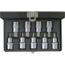KS Tools Galvučių su šešiakampiais antgaliais komplektas 1/2", HEX 4-, KS Tools