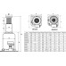 Bahco BAHCO DŹWIGNIK TŁOKOWY HYDRAULICZNY  50T 280 - 450mm
