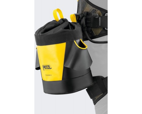 Petzl Woreczek Narzędziowy Petzl Toolbag 6 BLACKYELLOW