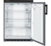 Liebherr FKU 1800 antracytowy Chłodziarka do zabudowy pod blat z chłodzeniem statycznym