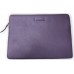dbramante Paris - Pebbled full-grain leather sleeve for Laptop 15''/MacBook Pro 16" 2016 - Daybreak Purple