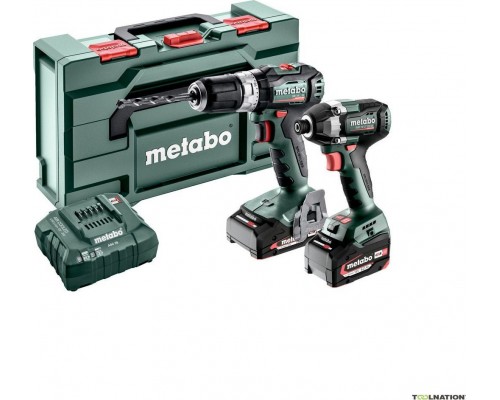 Metabones Metabo BSLBL+SSD200LTBL -Akku-Schlagbohrschrauber, Akku-Schlagschrauber inkl. Akku, inkl. Ladegerät (685199000)