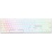 Ducky Ducky Zero 6108 Pure White Wireless Gaming   MX2A Red (US)