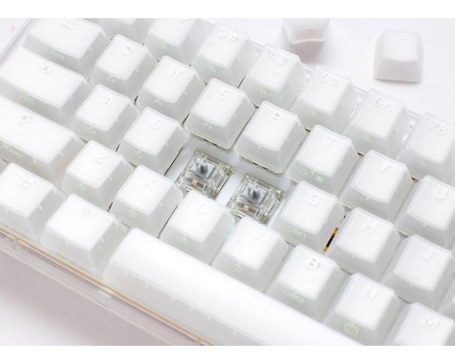 Ducky Ducky One 3 Aura White TKL Gaming Keyboard, RGB LED - MX-Brown