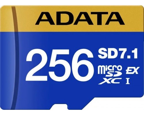 SD  ADATA Premier Extreme SD7.1 MicroSDXC 256 GB Class 10 UHS-I/U3 V30 (UD256GEX3L1-C)