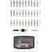 Bosch Bosch Robust drill set, 5 pieces, with I-Rack, drill & bit set (i-BOXX 53)