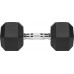 Rebel Hantel Hex rubberized 1 x 15 kg