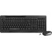 LogiLink LogiLink Tastatur & Maus ComboSet 2.4GHz, 1000DPI Maus schw.
