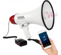 DNA MEGAFON SZCZEKACZKA WZMACNIACZ GŁOSU SYRENA BLUETOOTH 30W USB AUX MICRO SD