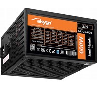 Akyga pół-modularny ATX AK-C2-600 600W