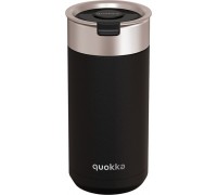 Quokka Quokka Boost Coffee Tumbler -   of steel stainlessj with infuser 400 ml (Carbon Black)