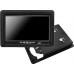 Nvox Monitor car lcd 7 cali 12/24v kabel 5m oraz kamera reversing 4pin zestaw ahd