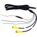Nvox Monitor car lcd 7 cali 12/24v kabel 5m oraz kamera reversing 4pin zestaw ahd