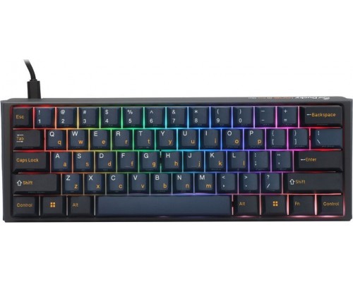 Ducky Ducky One 3 Pro Mini Nazca Line Gaming Keyboard, mechanisch, 8.000 Hz, Hot Swap, RGB - Cherry MX2A Brown, ANSI (US)
