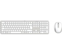 Hama Hama ZESTAW KLAWIATURA I MYSZ MULTI-DEVICE WKM-550 BIAŁO-SZARY (U81730660000)