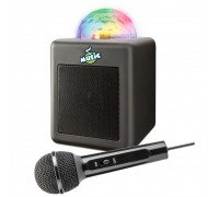 Music MUSIC - Karaoke BT Disco Speaker w/Mic (501070) /Lights and So /Black