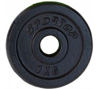 Sportop load cast iron 1 kg fi26