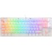 Ducky One 3 Aura White TKL Gaming  RGB LED - MX-Speed-Silver