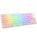 Ducky One 3 Aura White TKL Gaming  RGB LED - MX-Speed-Silver