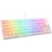 Ducky One 3 Aura White TKL Gaming  RGB LED - MX-Speed-Silver