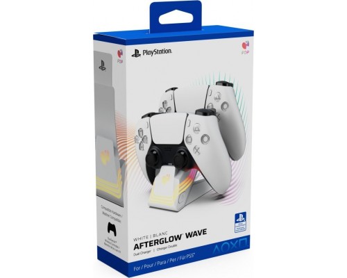 PDP PDP PS5 Łaforwarka for padów DualSense WAVE white