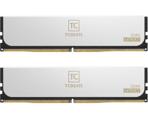 TeamGroup Team Group DDR5 - 32GB - 6000 - CL - 30 (2x 16 GB) dual kit, RAM (Kolor: BIAŁY, CTCWD532G6000HC30DC01, T-CREATE EXPERT, AMD EXPO)