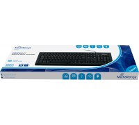 MediaRange Tastatur kabelgeb. ultraflachen Tasten (FR) sw