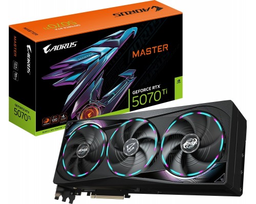 Gigabyte AORUS GeForce RTX 5070 Ti Master 16GB GDDR7 (GV-N507TAORUS M-16GD)